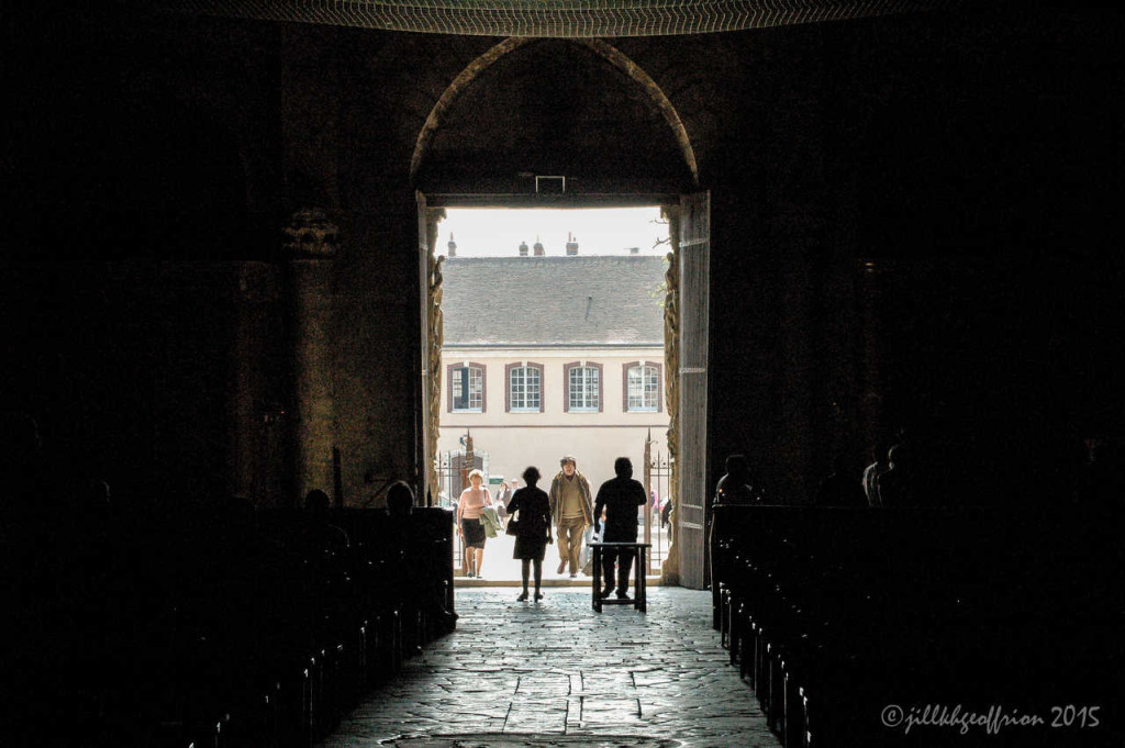 West portal of the Chartres Cathedral open by photographer Jill Geoffrion