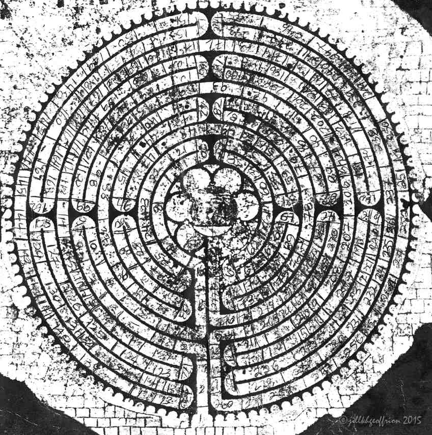 Numbering of stones of the Chartres Labyrinth by Jill K H Geoffrion
