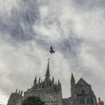 The abbey of Mont St. Michel by Jill K H Geoffrion