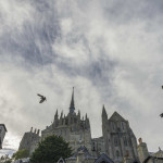 The abbey of Mont St. Michel by Jill K H Geoffrion