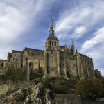 The abbey of Mont St. Michel by Jill K H Geoffrion