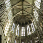 The abbey of Mont St. Michel by Jill K H Geoffrion