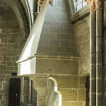 The abbey of Mont St. Michel by Jill K H Geoffrion