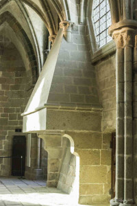 The abbey of Mont St. Michel by Jill K H Geoffrion