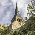 The abbey of Mont St. Michel by Jill K H Geoffrion