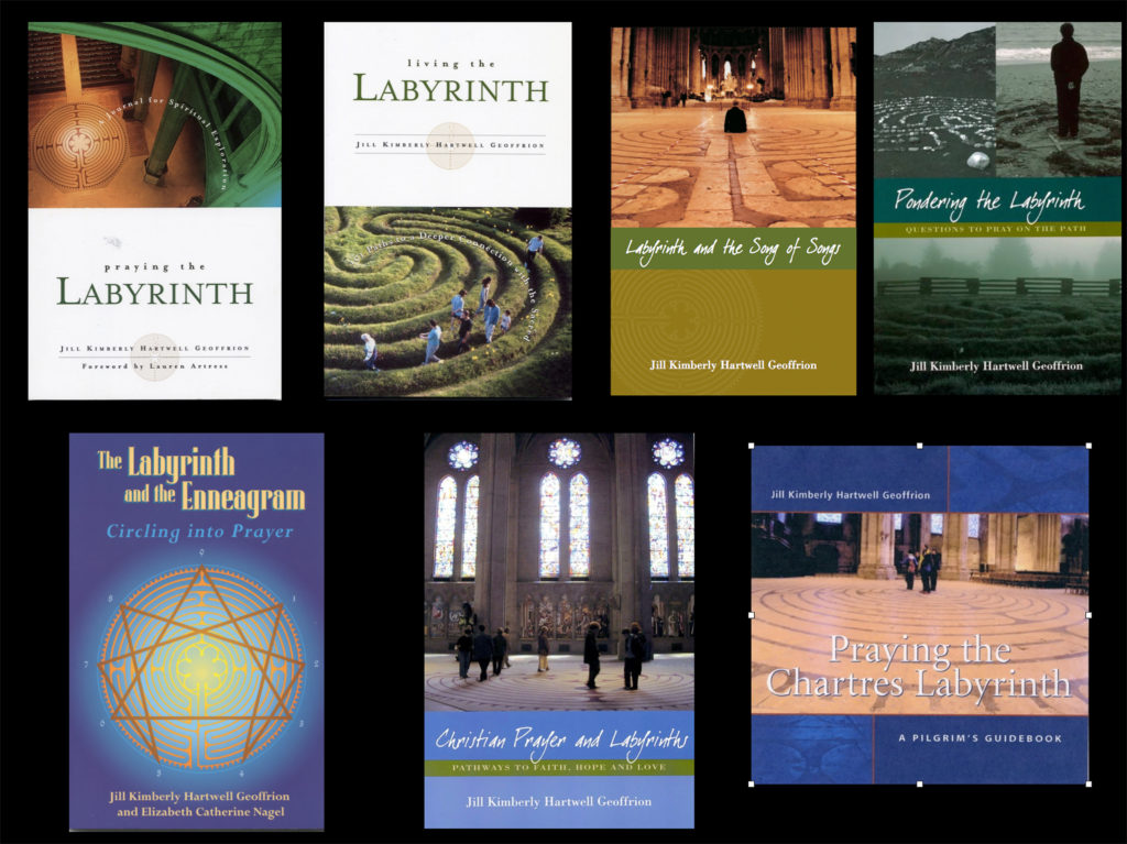 7 Labyrinth books by Jill K H Geoffrion, author