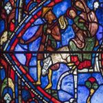 Flight to Egypt, Chartres Cathedral by Jill Geoffrion