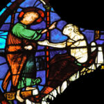 John raises the dead, Chartres by Jill Geoffrion