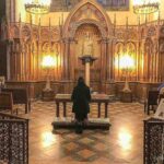 Praying, Notre Dame du Pilier Chapel Chartres