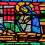 Fulbert healed by Mary, Chartres Cathedral by Jill Geoffrion