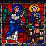 Annunciation, Chartres Cathedral by Jill Geoffrion