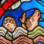 Flood Victims, Noah Window, Chartres by Jill Geoffrion