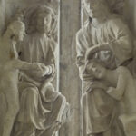 God Creates Eve & Adam, Chartres by Jill Geoffrion
