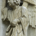Angel with Flaming Sword, Chartres by Jill Geoffrion