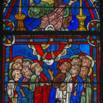 Ascention of Jesus, Chartres by Jill Geoffrion