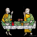 Eating in Emmaus, Chartres by Jill Geoffrion