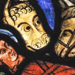 The Nativity, Life of Mary, Chartres, by Jill Geoffrion