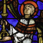 Angel, Stained glass, Chartres by Jill Geoffrion