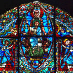 Mary, Top of Window, Chartres by Jill Geoffrion