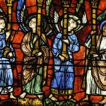 Angels, Notre Dame de la Belle Verriere Chartres by Jill Geoffrion