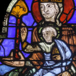 Mary Throne, Magi Visit, Chartres by Jill Geoffrion