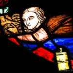 Mary Magdalene Anoints Jesus, Chartres Cathedral by Jill Geoffrion